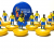 Subbuteo Andrew Table Soccer Brazil World Cup 2018 on Classic Hasbro Bases